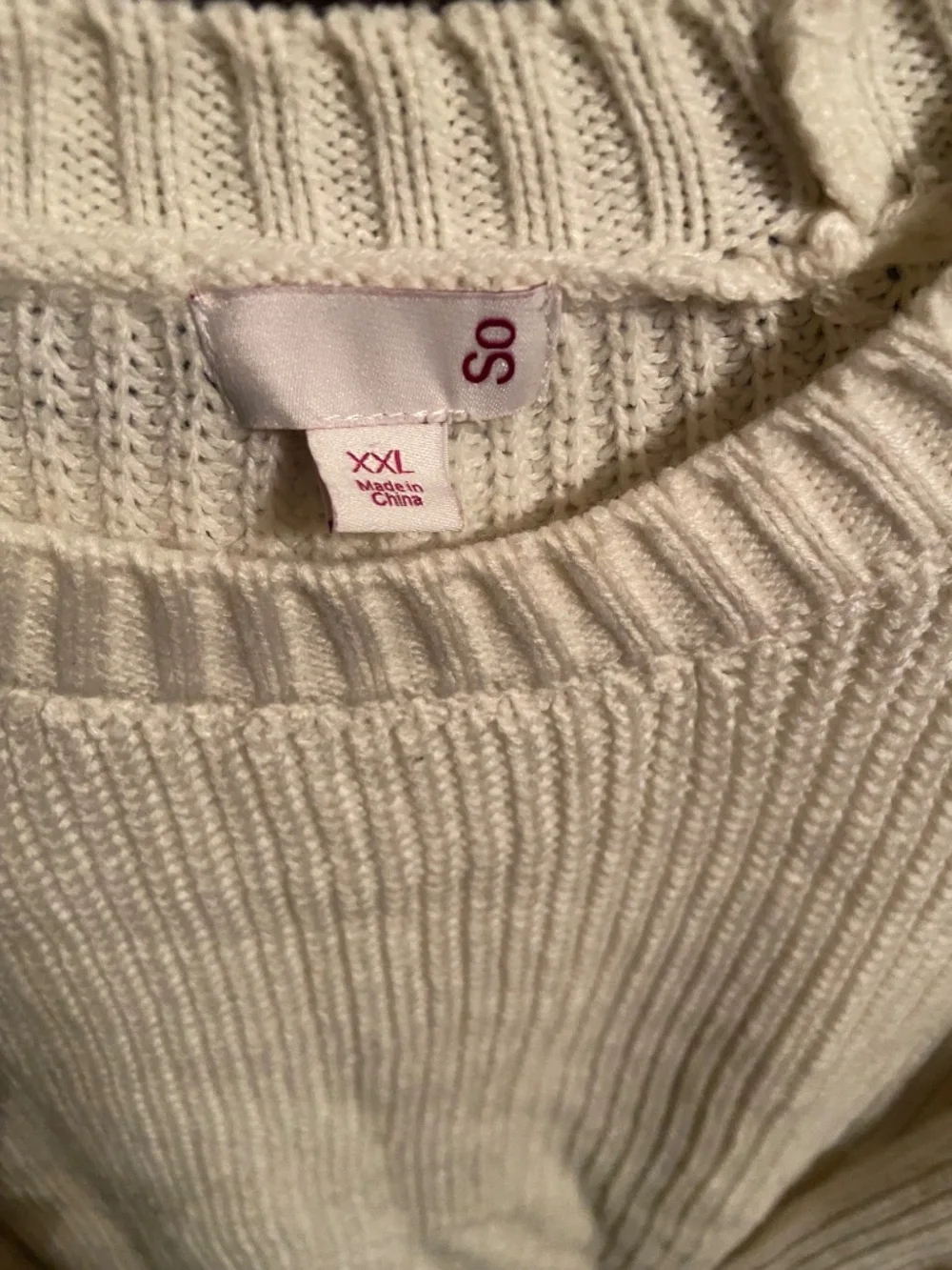Knit sweater